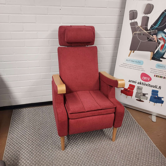 Armi Aktiivituoli Design (viininpunainen)