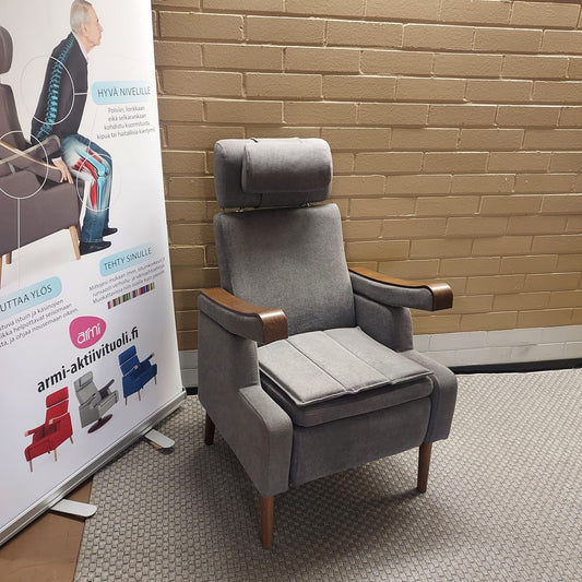 Armi Design Aktiivituoli (harmaa)
