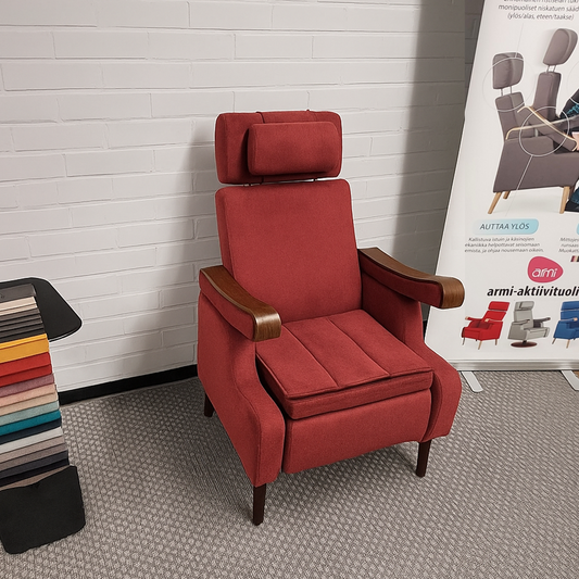 Armi Aktiivituoli Design (viininpunainen)