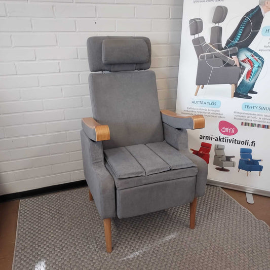 Armi Design Aktiivituoli (harmaa)